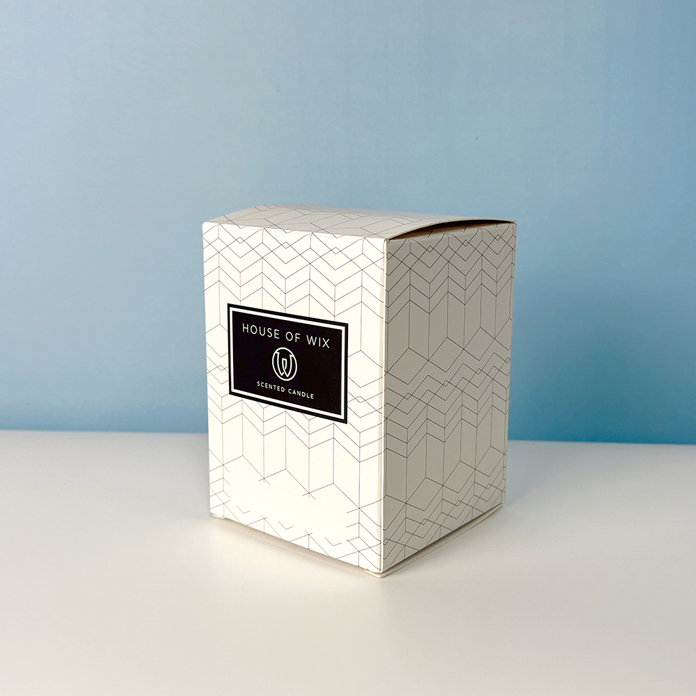 caixas de velas personalizadas com logotipo