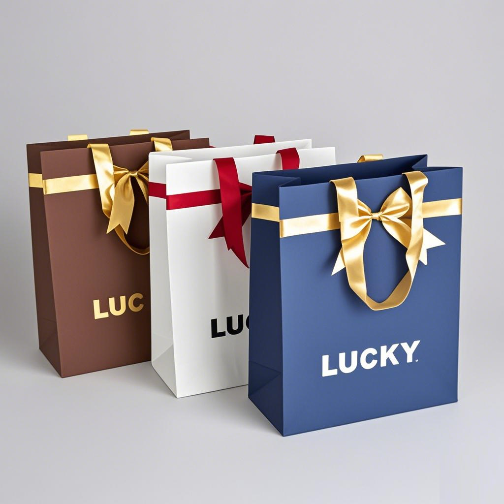 Sacolas de presente personalizadas