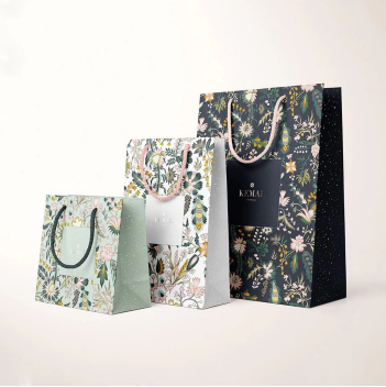 Sacolas de papel de luxo Sacolas de papel de luxo