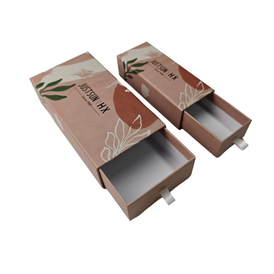 caixas de gavetas de papelão