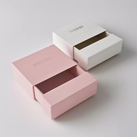 caixas de gavetas de papelão