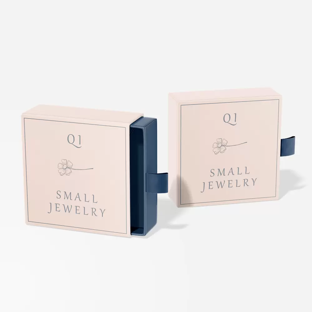 Caixa de presente de papelão para joias