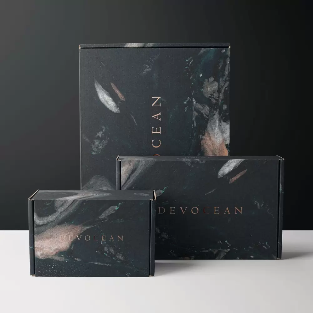 Caixas de papelão ondulado personalizadas para remessa