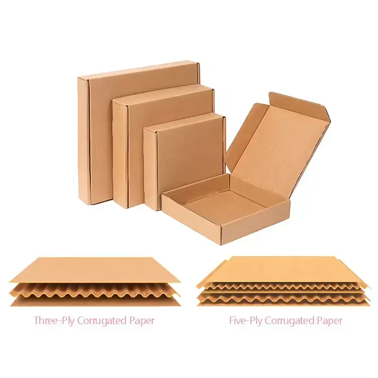  Caixas de papelão ondulado para remessa 