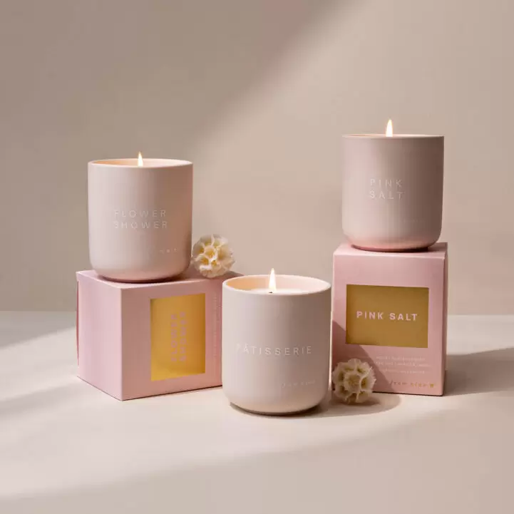 Caixas de velas ecológicas