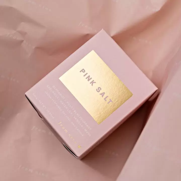  Embalagem de velas ecológicas 