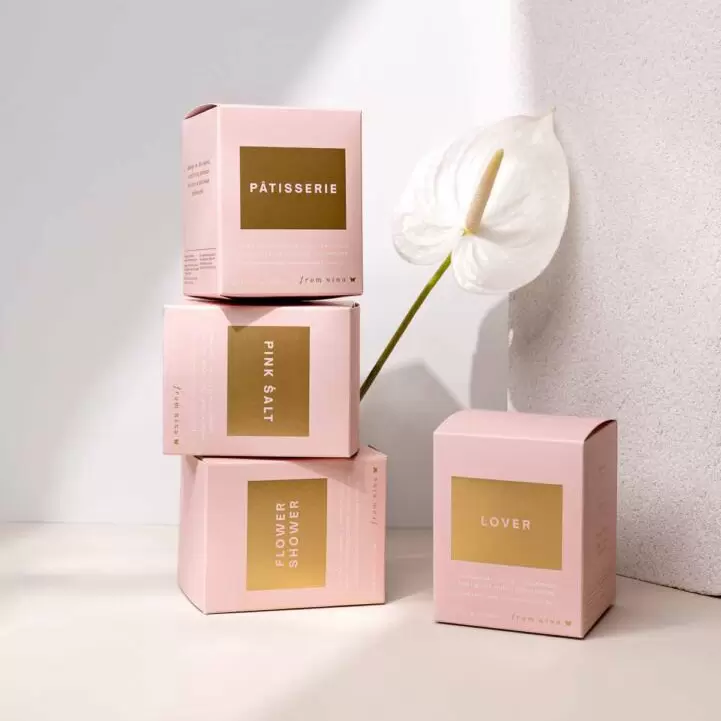  Embalagem de caixa de velas