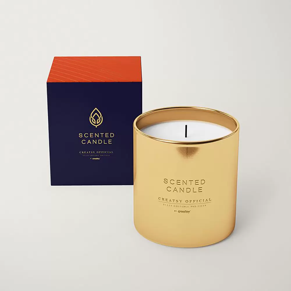  Caixa de velas de papelão