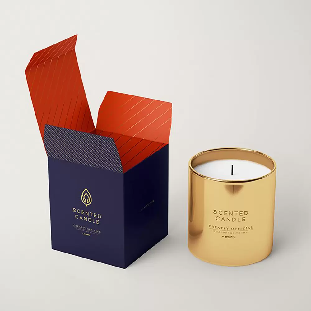 Caixas de velas personalizadas 