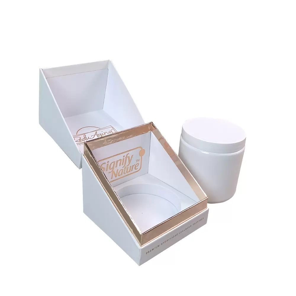 Caixa de presente de vela de luxo