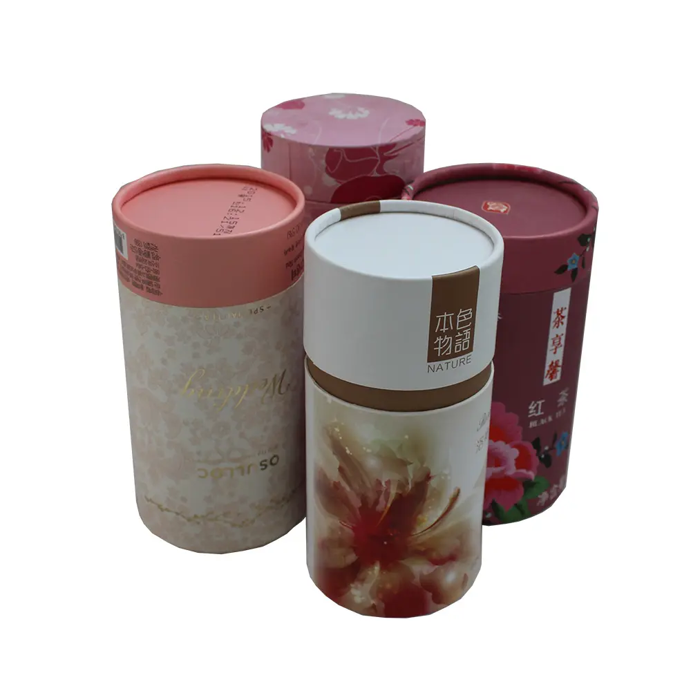 embalagem de tubo de papelão