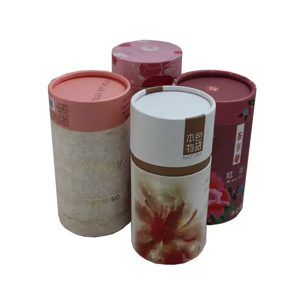 embalagem de tubo de papelão