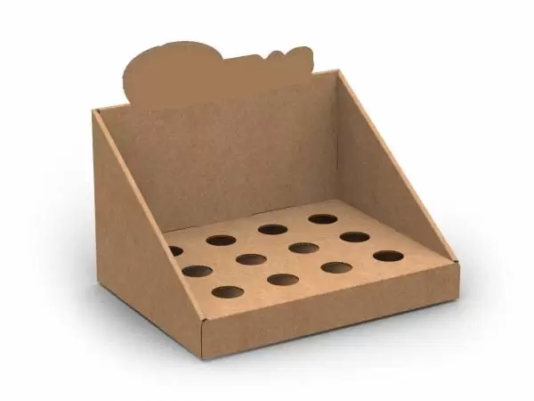  Caixas de papel&atilde;o personalizadas para exposi&ccedil;&atilde;o 