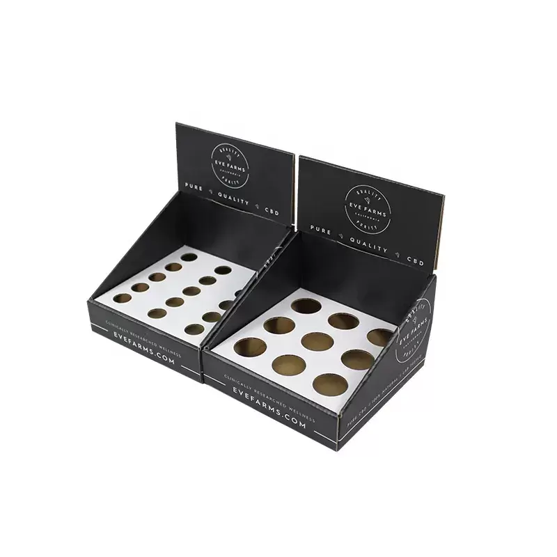  Caixa de exposição de papelão impressa 