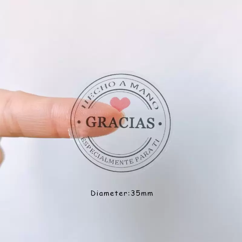  Etiqueta autocolante personalizada 