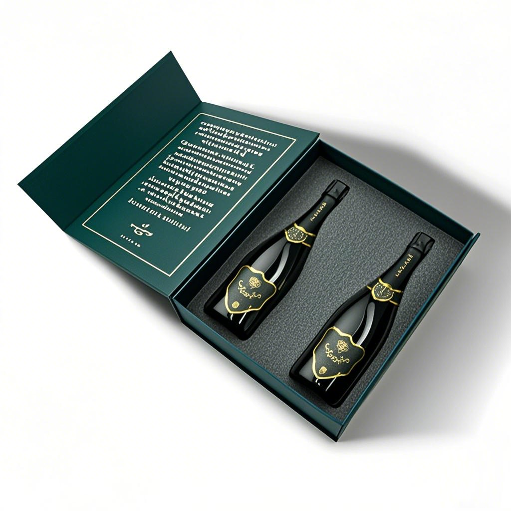 Caixas de vinho impressas personalizadas
