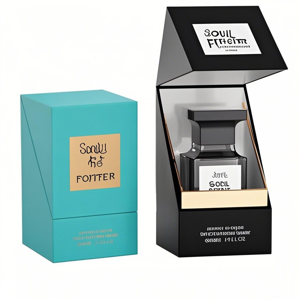  design de caixa de perfume 