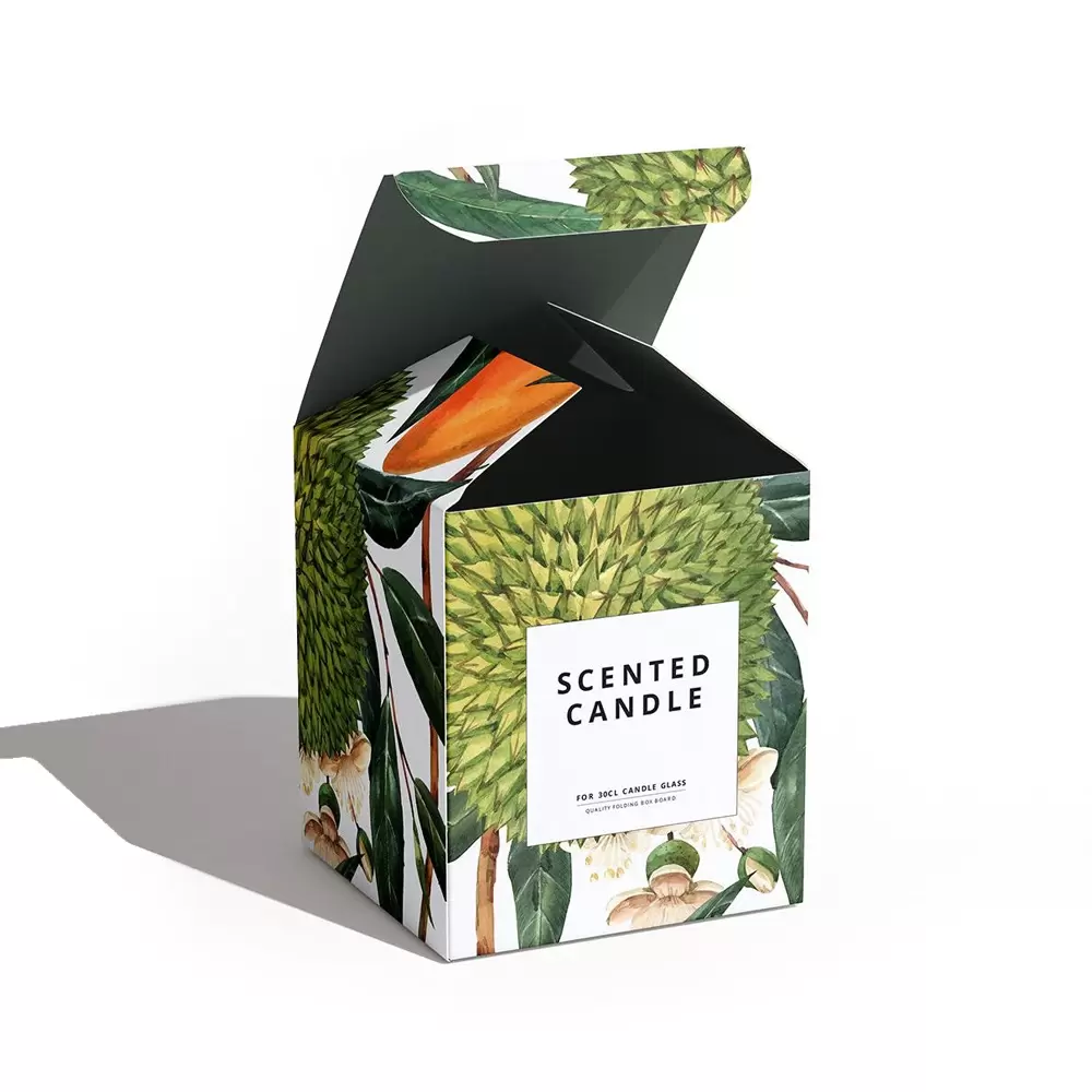 Caixas de papelão personalizadas para velas