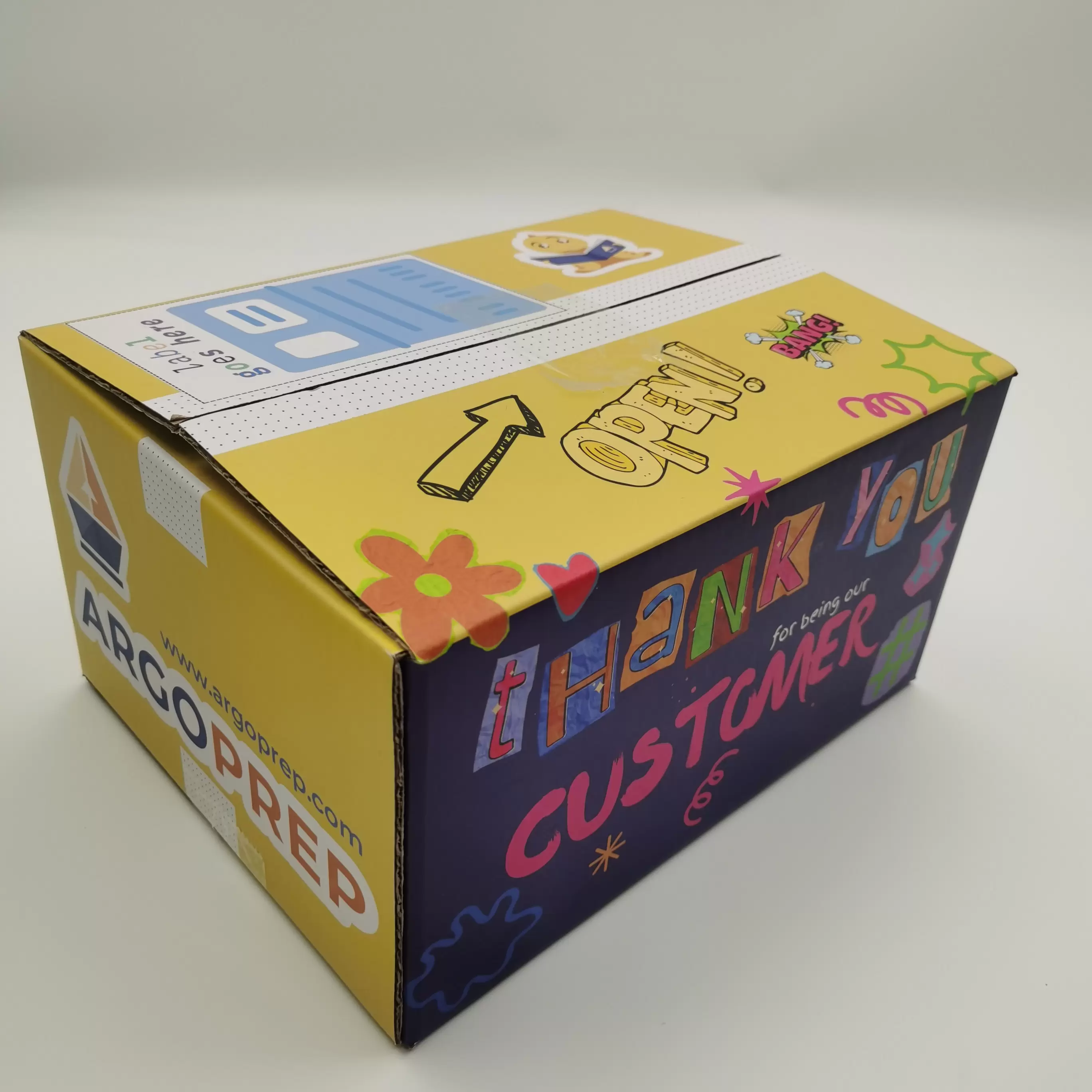  Caixas de remessa de papelão ondulado 