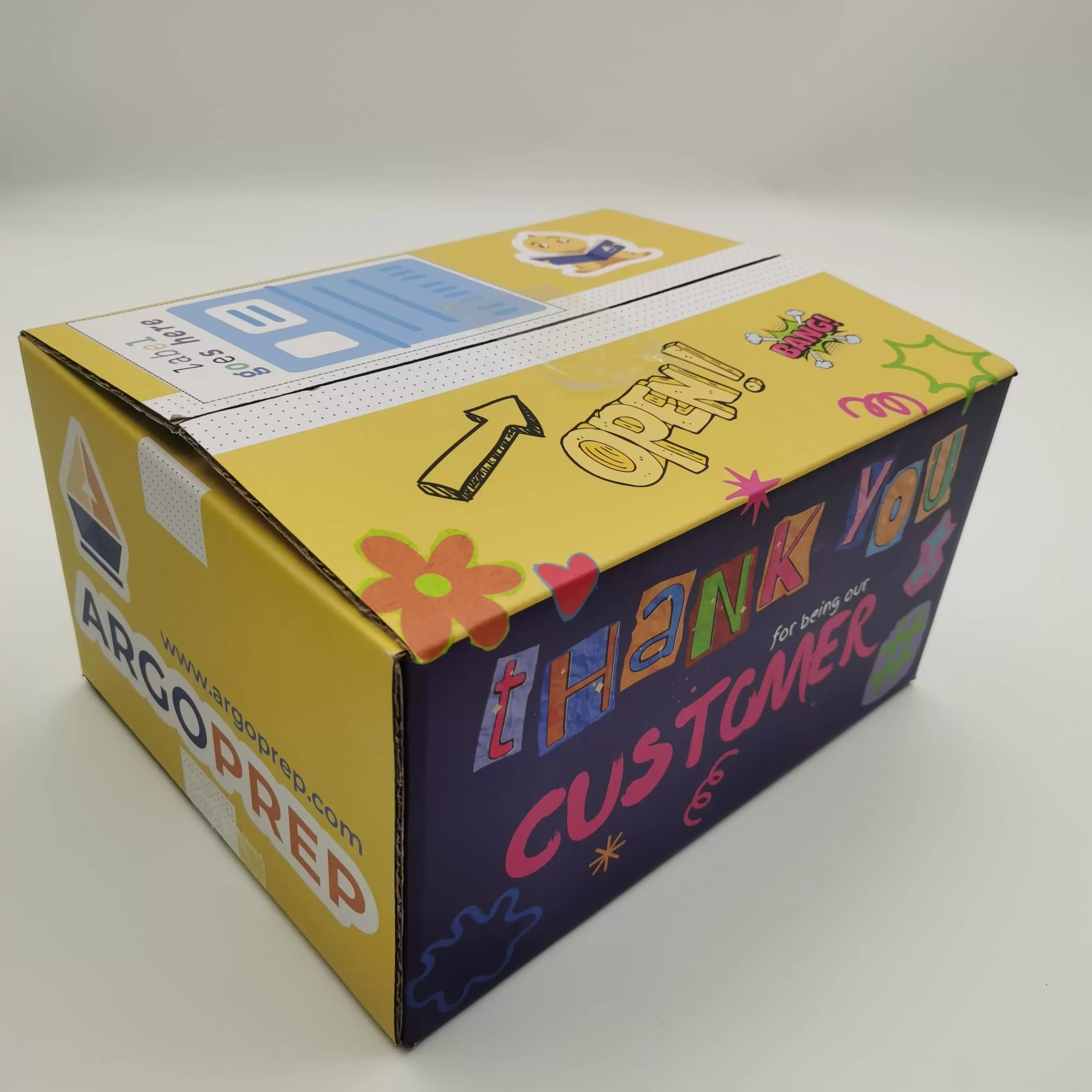 caixas de papelão ondulado