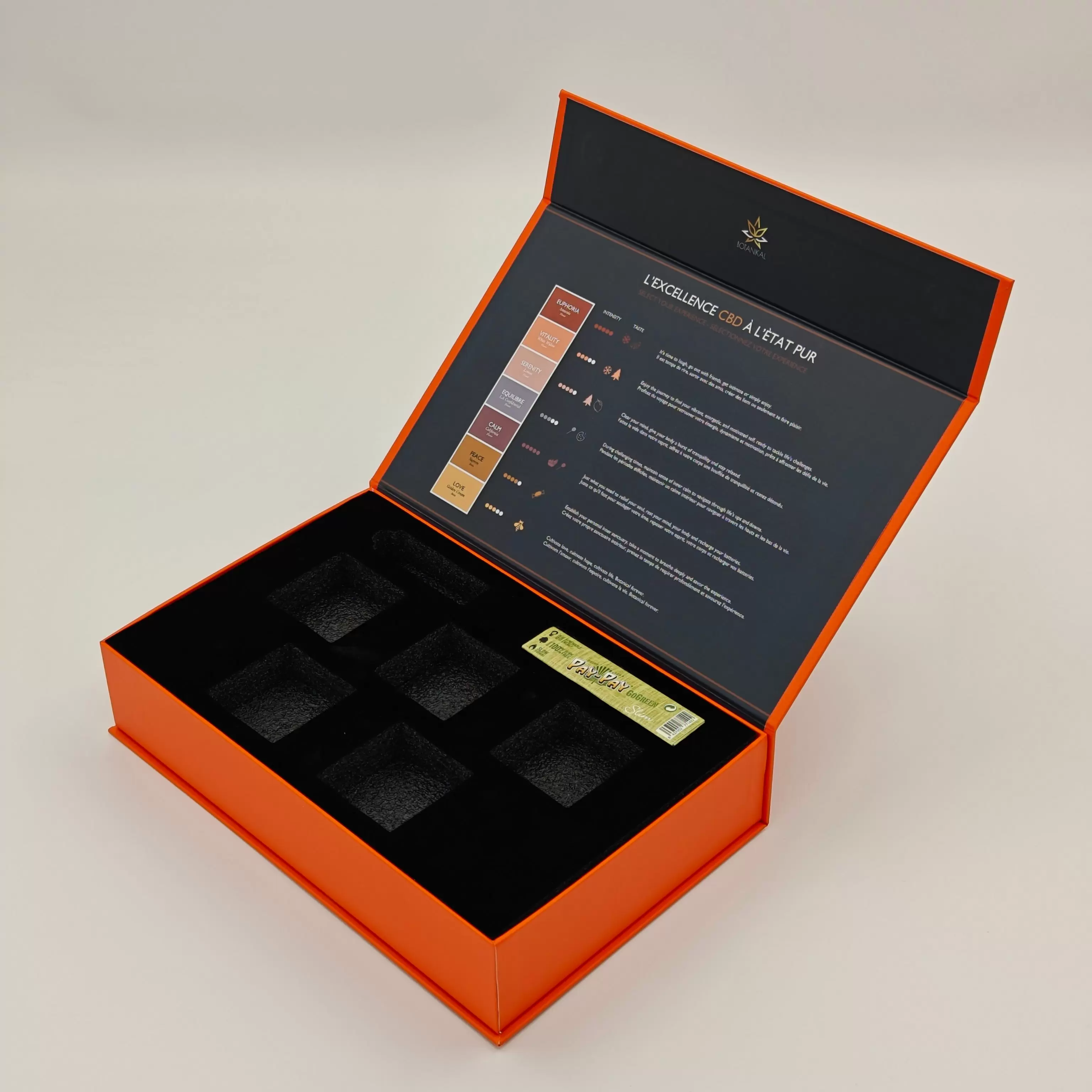 caixa de papelão magnética caixa de papelão magnética