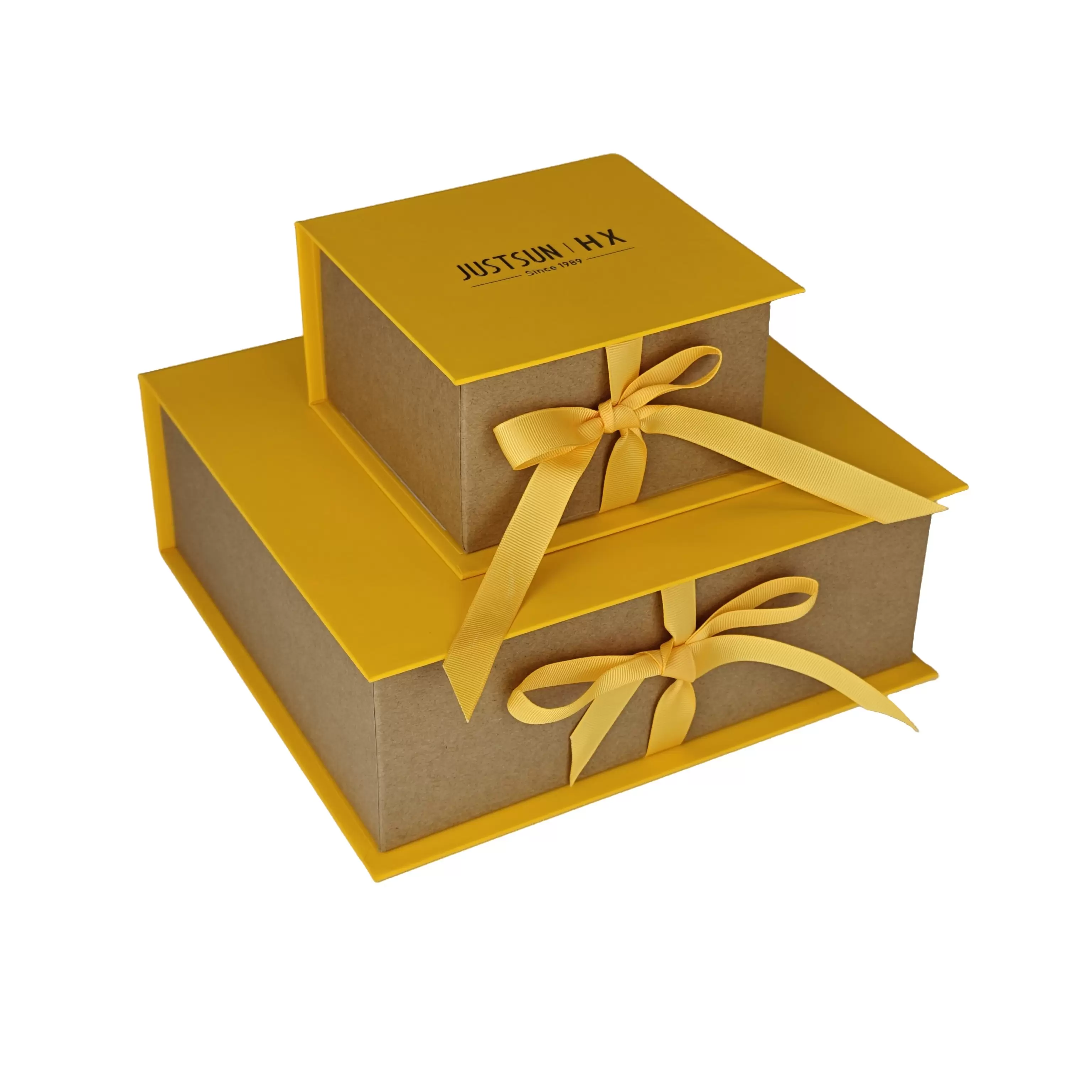 Caixas de presente de papelão dobráveis