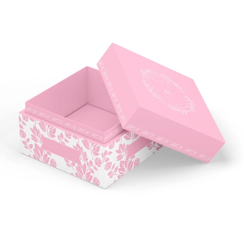 Caixas de papelão de duas peças