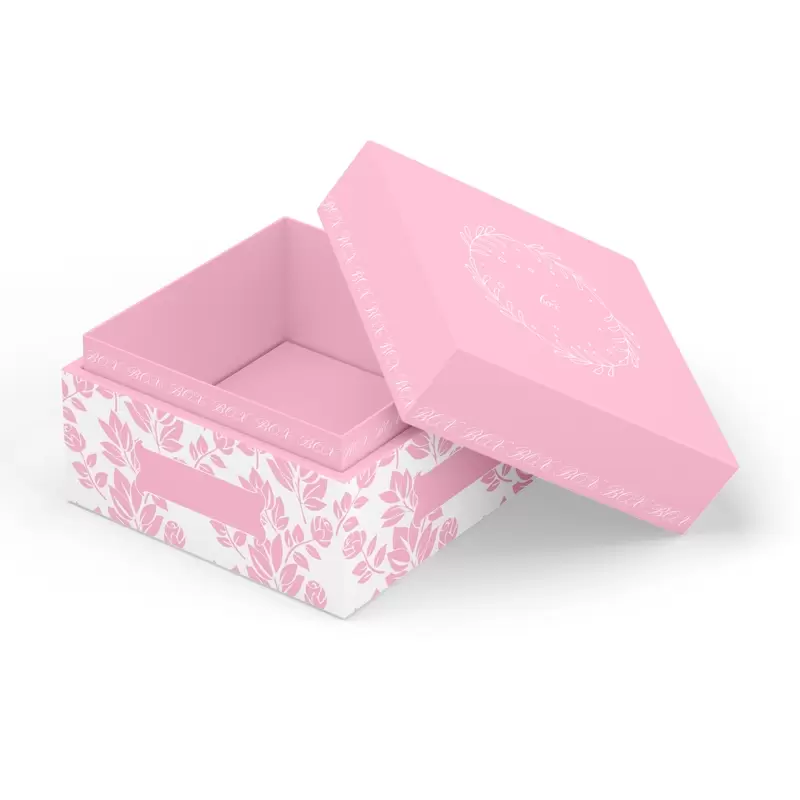 Caixas de papelão de duas peças
