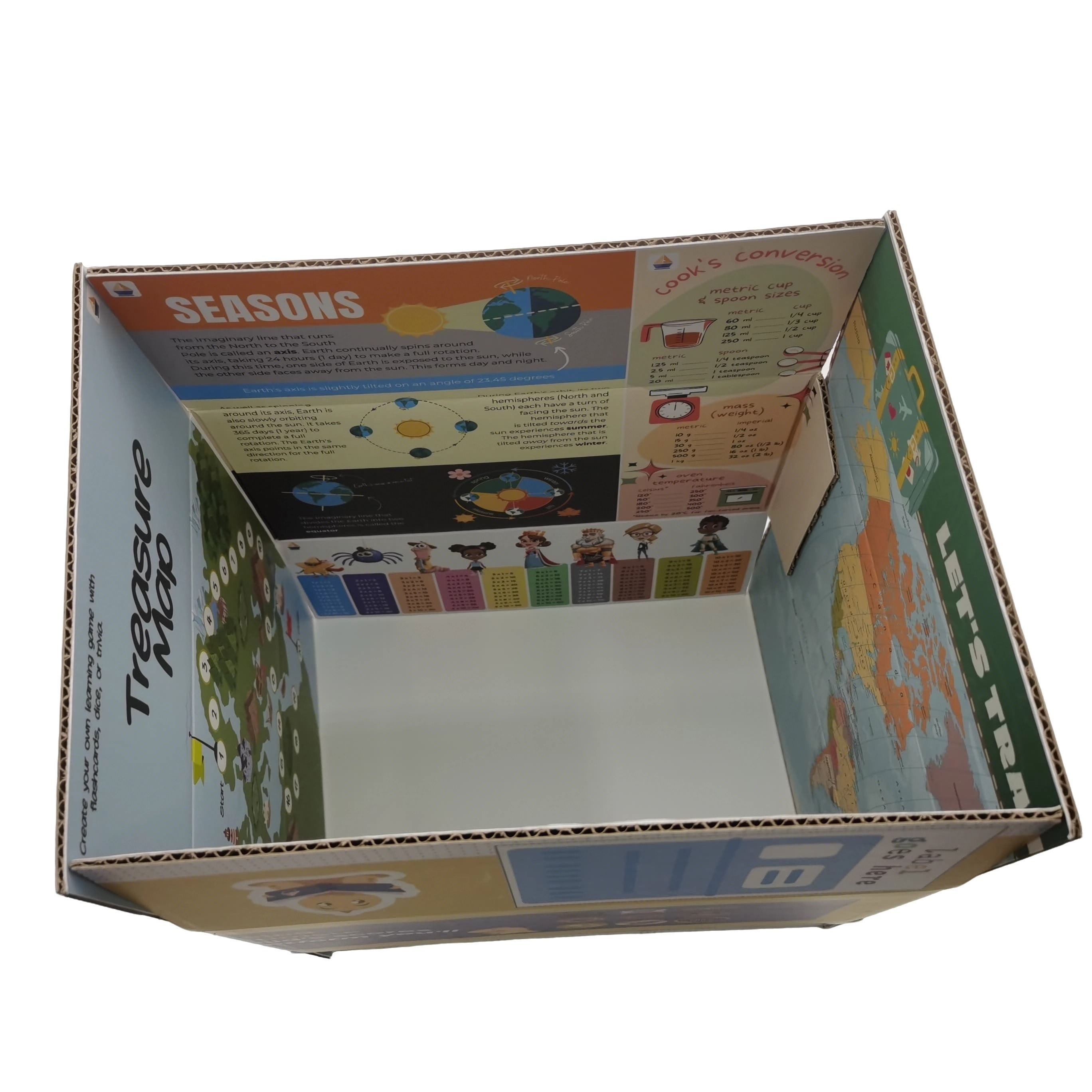  caixas de remessa de papelão ondulado