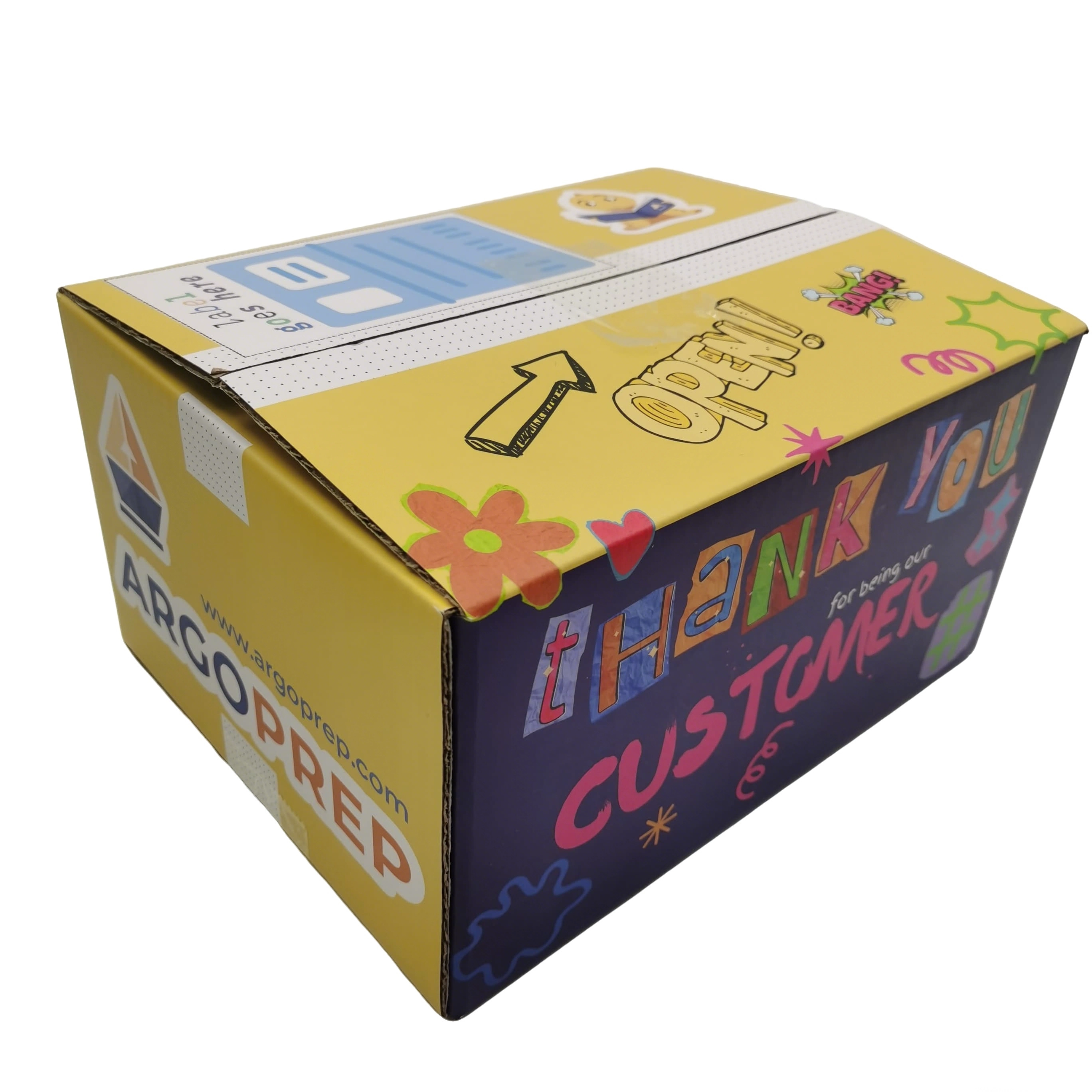 Caixas de papelão ondulado de parede dupla