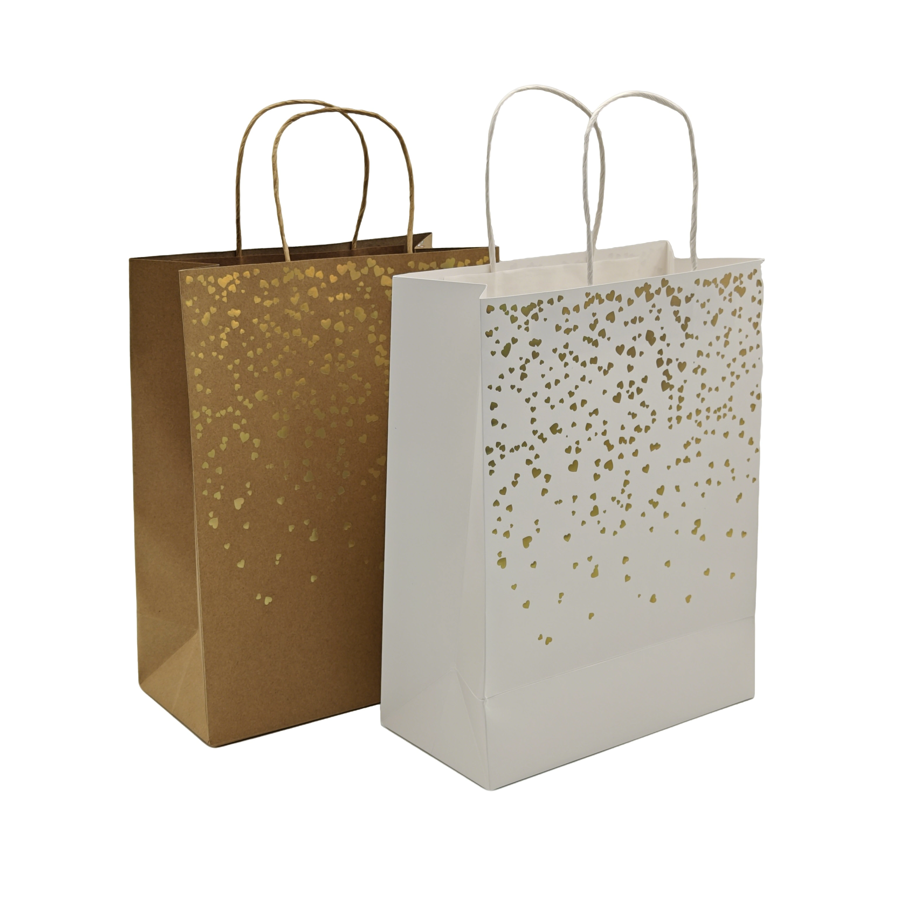  Sacolas de papel para compras impressas 