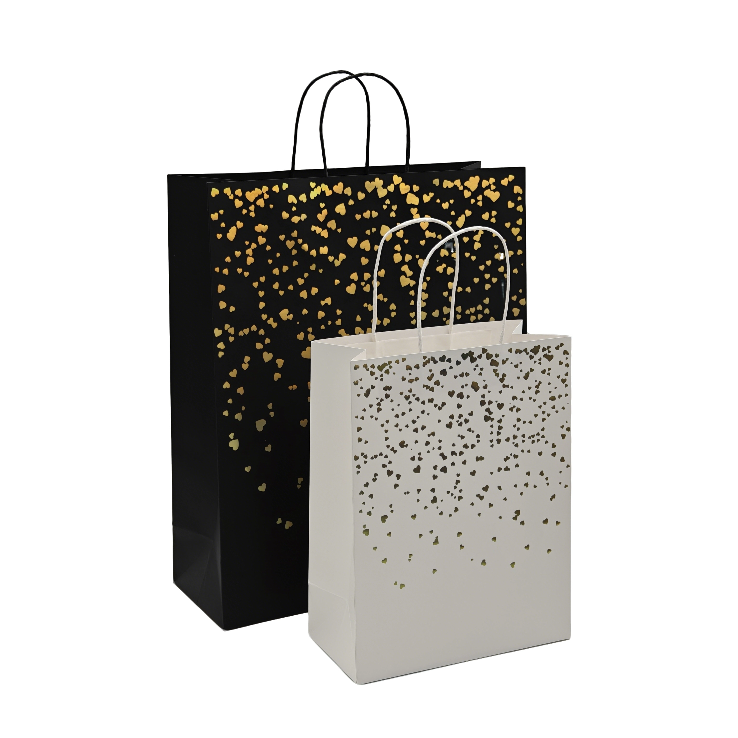  Sacolas de papel kraft 