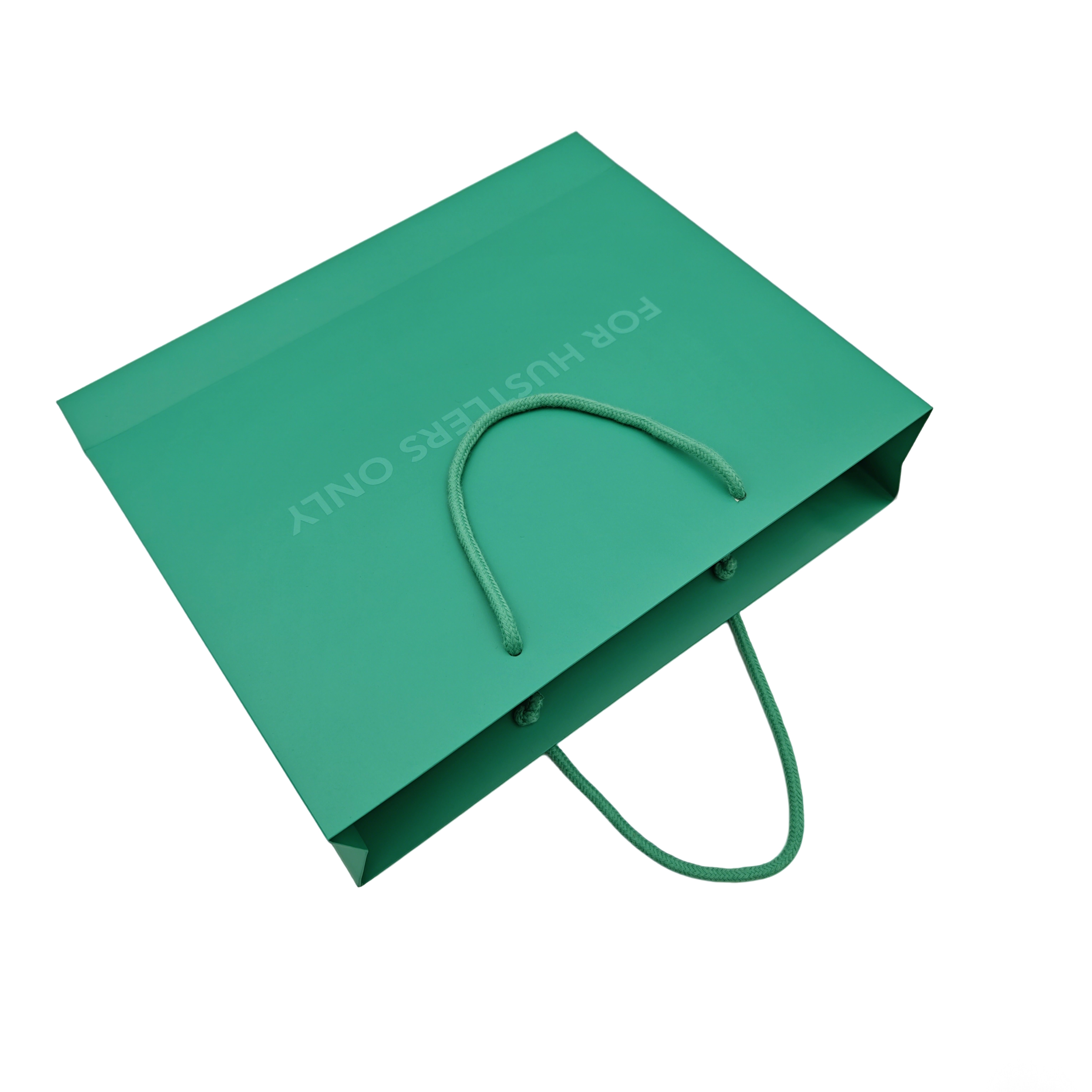  Sacolas de papel impressas com alças de corda