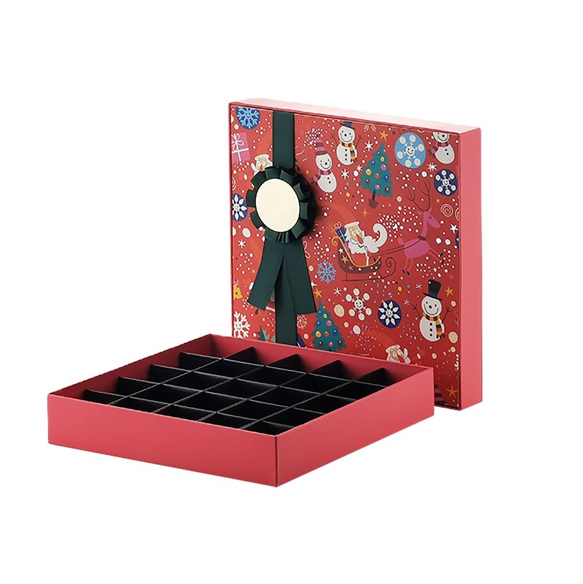 Caixa de presente de chocolate de luxo personalizada