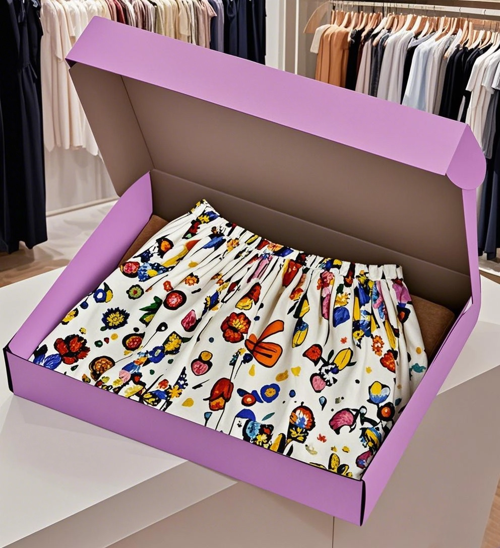  Caixas para remessa de roupas personalizadas 