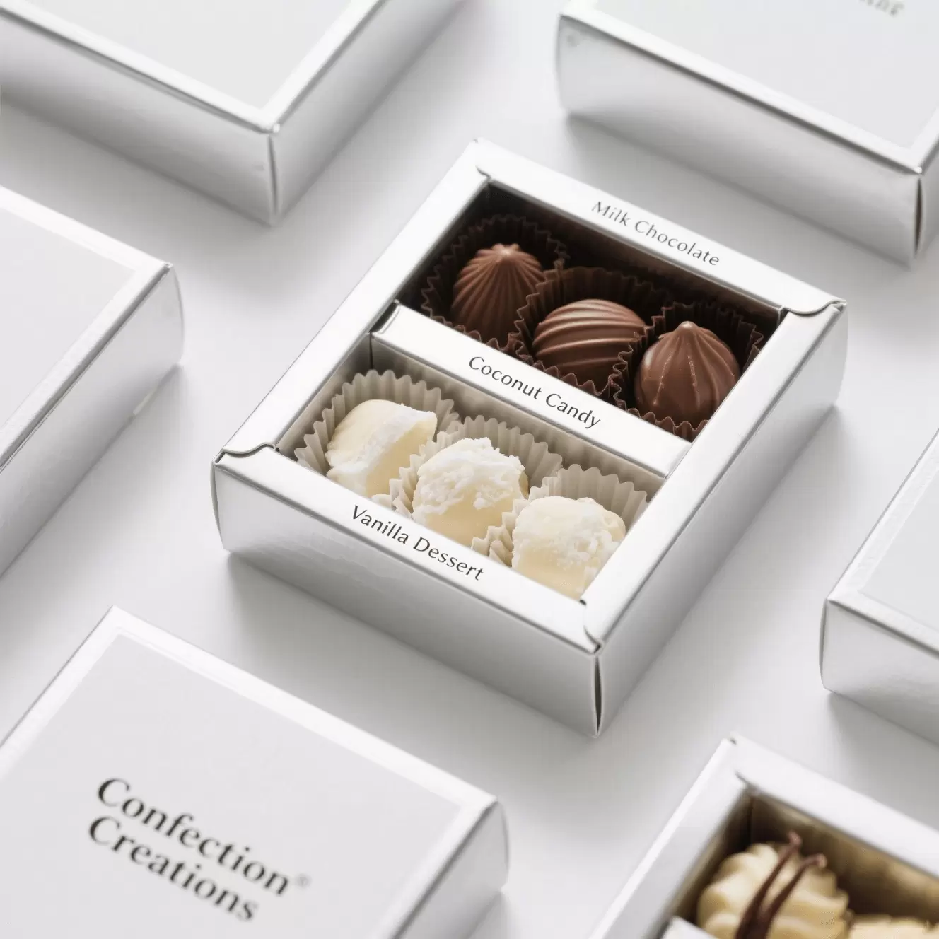  Caixa de embalagem de chocolate