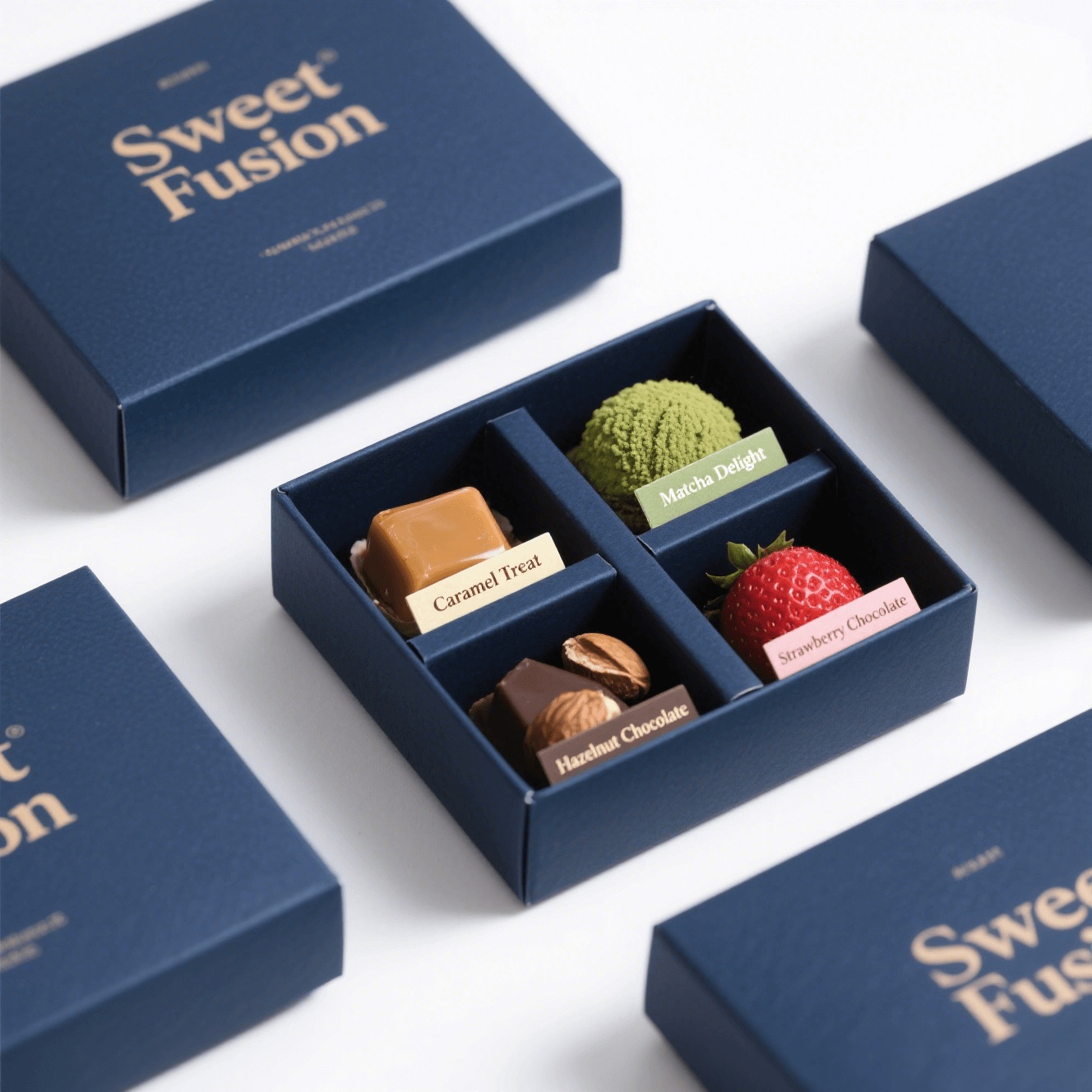 Caixas de chocolate