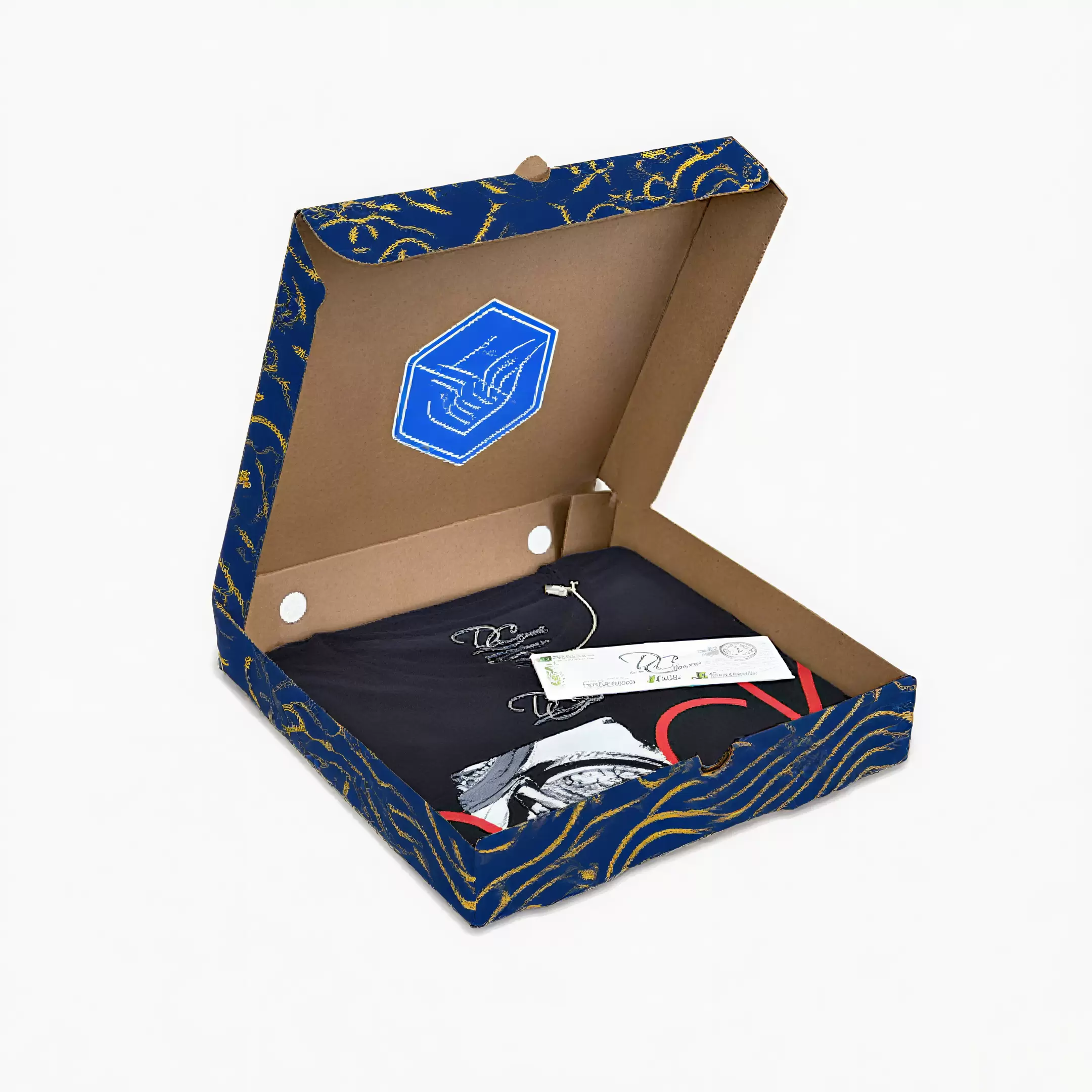 caixa de embalagem de vestido