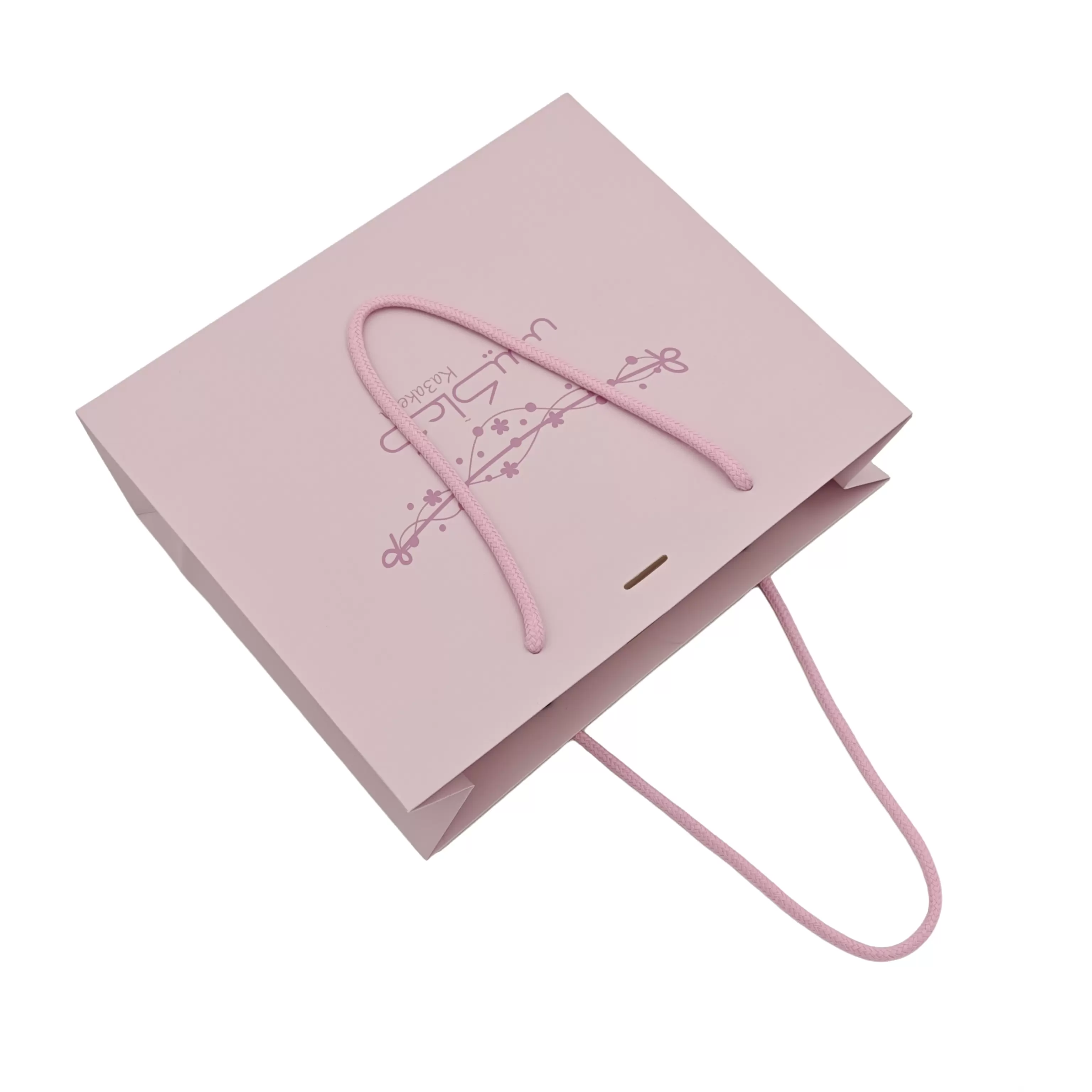 Sacola de papel de luxo