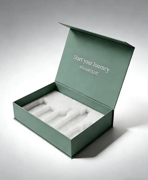 Caixa com Fecho Magn&eacute;tico