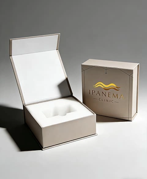 Caixa com Fecho Magn&eacute;tico